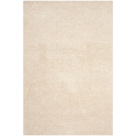 Safavieh Laguna Shag Medium Rectangle Area Rug; Beige - 5 ft.-3 in. x 7 ft.-6 in. SGL303B-5